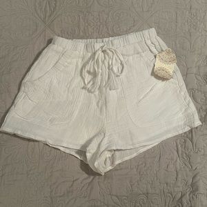 Altar’d State White Cotton Shorts Size XS
